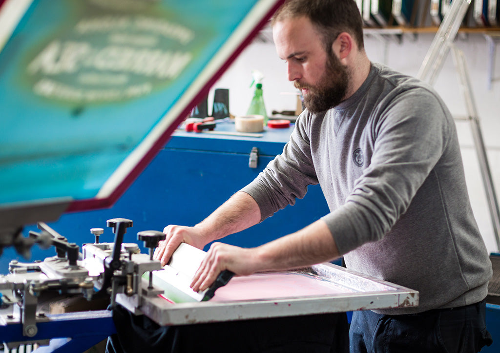 How to Screen Print – Printed By The Sea
